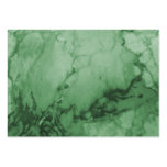Elegant Green Marble Business Cards