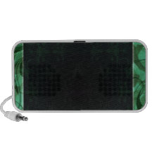 Elegant greenish texture speaker