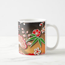 Elegant Kimono - Japanese Design Mug