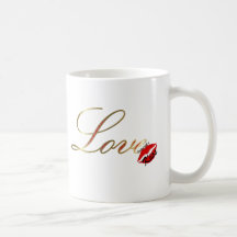 elegant love coffee mugs