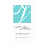 Elegant Monogram Calling Cards Business Card Template