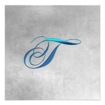 Elegant Monogram Invitation