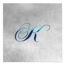 Elegant Monogram Invitation