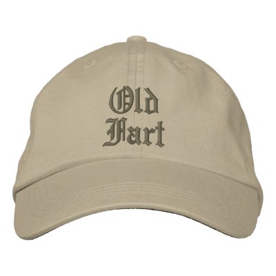 Elegant Old Fart Adjustable Cap Embroidered Baseball Cap