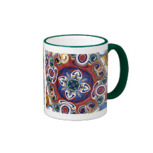 Elegant Rainbow Kaleidoscope Mug