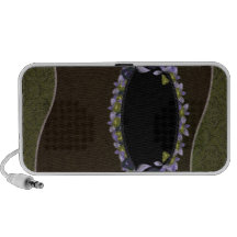 Elegant ring of blossom travelling speakers