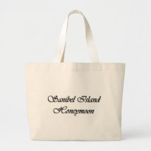 Elegant Sanibel Island Honeymoon Tote Bag