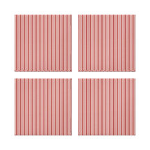 Elegant Stripes Pink Stretched Canvas Prints
