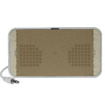 Elegant tan speaker