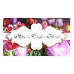 Elegant Tulips Floral Photography Bisness Card Business Card Templates
