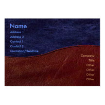 Elegant Wave Business Card
