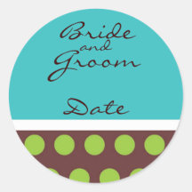 Elegant Wedding Favour Gift Sticker