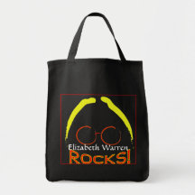 Eleizabeth Warren Rocks! Canvas Bags