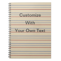Elementary School Paper Notebook