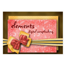 elements... business card template
