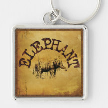 elephant keychain