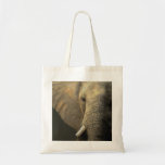 Elephant Portrait Tote Bags