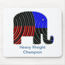Elephant Task - Politics of Donkeys 2012 Mouse Mats