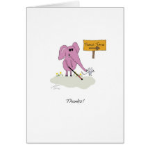 elephant with best friend cards