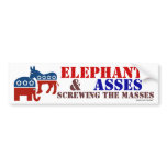 ELEPHANTS, &, ASSES, SCREWING THE MASSES...