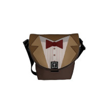 Eleventh Doctor Outfit Mini Messenger Bag