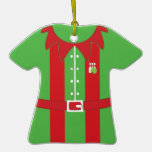 elf bowler bowling shirt ornaments