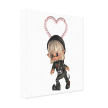 Elf for Christmas Canvas Print