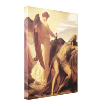 Elijah in the Wilderness ~ Lord Frederick Leighton Stretched Canvas Prints