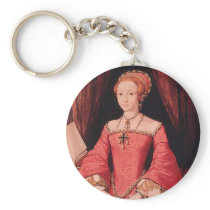 Elizabeth I as Princess keychains
