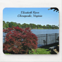 Elizabeth River, Chesapeake, Virginia Mouse Pad