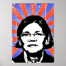 Elizabeth Warren - Poster