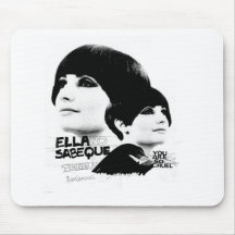 Ella no sabe que tiene un admirador mouse mats