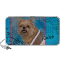 Ellie Mae the Brussels Griffon Portable Speaker speakers