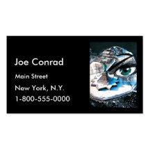 Ellis Island eye Business card