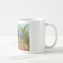 Elves and Fairys in Mushroom Land Coffee Mug