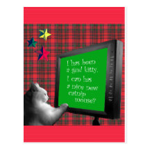 email to santa postcard