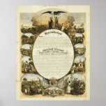 Emancipation Proclamation by L. Lipman Posters
