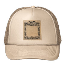 Emancipation Proclamation Print Trucker Hat