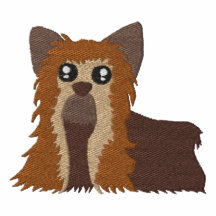 Embroidered Yorkie T-Shirt