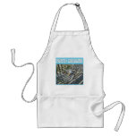 Emerald Isle Beach Seashell Collection Apron
