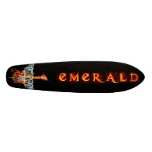 Emerald Logo-3, Who Dares Rocks Logo-v3-a, Emer... Skate Decks