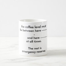 emergency reserves coffee mugs
