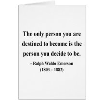Emerson Quote 1a Greeting Card