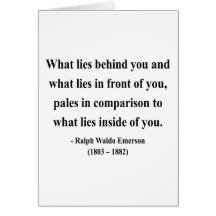 Emerson Quote 2a Greeting Card