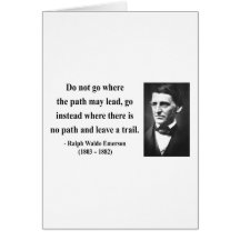 Emerson Quote 3b Greeting Card