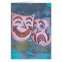 Emerson Theatre Detail, Indianapolis, Indiana Card