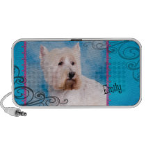 Emily the Westie Portable Speaker speakers