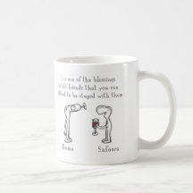 Emma and Safoora Mug