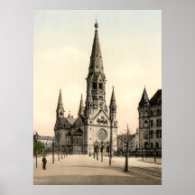 Emperor Wilhelm's Memorial Church Print