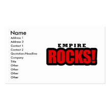 Empire, Alabama Business Card Templates